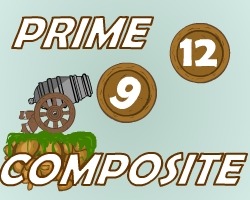 play Numbers And Cannons: Prime And Composite