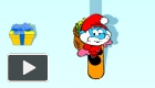 play Smurfs Skiing