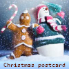 play Christmas Postcard
