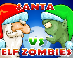 play Santa Vs Elf Zombies