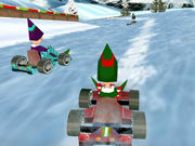 play Christmas Elf Race 3D