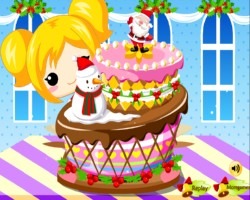 play Super Sweet Christmas Cake