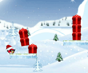 play Angry Birds Space Xmas
