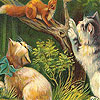 Naughty Cats On The Tree Slide Puzzle