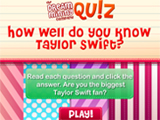 play Quiz- Do You Know Taylor Swift?