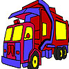 play Garbage Truck Coloring