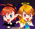 Halloween Devil Twins