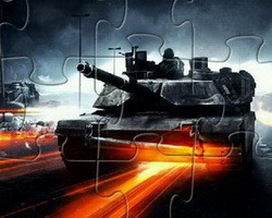 play Tanks In Action Jigsaw