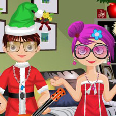 Katy And Karl Christmas Playground game