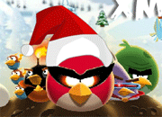 play Angry Birds Space Xmas