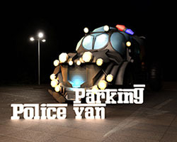 play Police Van Parking