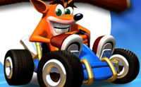 play Crash Bandicoot 3D Racing Kart