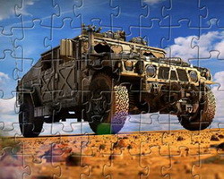play Military Hummer Jigsaw