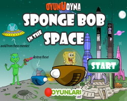 play Sponge Bob In The Space