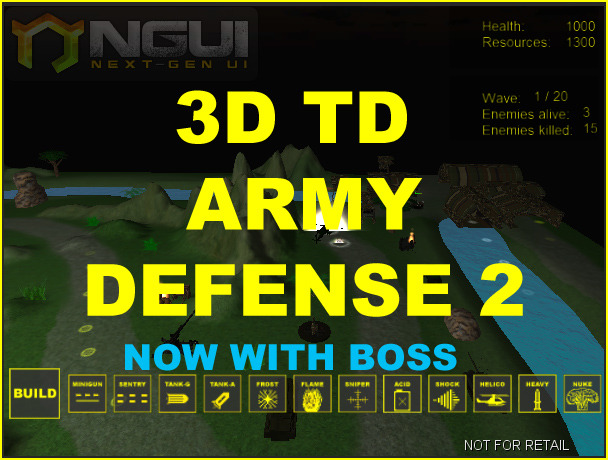 play 3D Td Army Defense 2