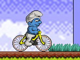 play Smurf Bmx