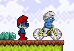 Smurf Bmx