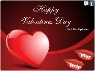 play Happy Valentines Day - Find The Alphabets