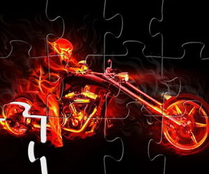 play Hell Rider Puzzle