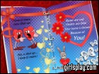 play Funny Valentine Card Decoration