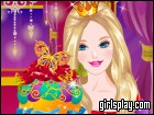 play Barbies Glittery Cupcake