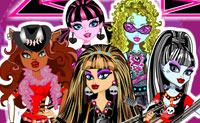 Monster High Rock Band Dress Up