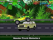 play Monster Truck Obstacles 2