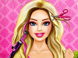 Barbie Real Haircuts - [Make Up Games] - at girlgaming