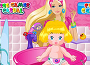 play Barbie Baby Sitter