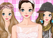 play Spring Pink Girl Dress Up