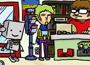 play Robot In The City 1: Buy A Comic Book