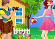 play Watering Girl Dress Up
