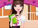 play Trendy School Style Dress Up