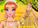 play Golden Bride Dress Up