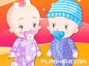 play Baby Twins Dress Up