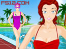 play Swimming Pool Dress Up