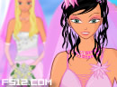 play Pink Bride Dress Up