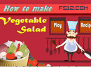 play Make Vegetable Salad