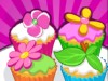 play Flower Garden Cupcakes