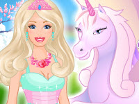 play Barbie And Unicorn