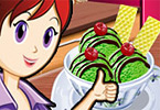 Sara Cooking Class Green Tea Ice Cream