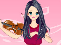 play Violin Style Dress Up