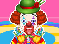 play Comical Clown Make Up