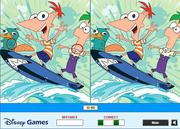play Phineas And Ferb - Find The Differences