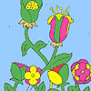 play Flowers In The Farm Coloring