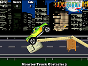 play Monster Truck Obstacles 3