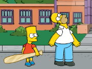 play Kick Ass Homer - Simpsons Toss