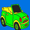 play Open Sports Car Coloring