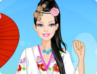 play Barbie In Japan Dress Up