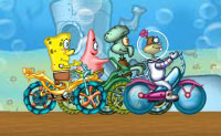 play Spongebob Cycle Race